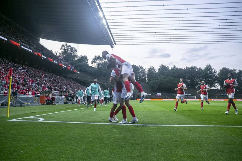 Football. UEFA Europa League. SC Braga - SC Freiburg. 30.04.2026