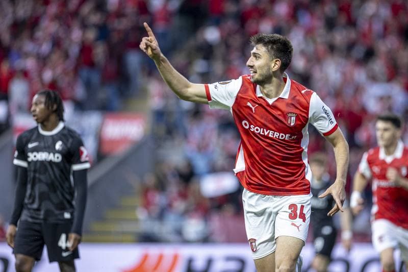 Football. UEFA Europa League. SC Braga - SC Freiburg. 30.04.2026