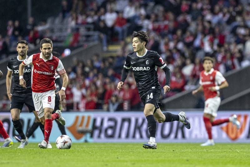 Football. UEFA Europa League. SC Braga - SC Freiburg. 30.04.2026