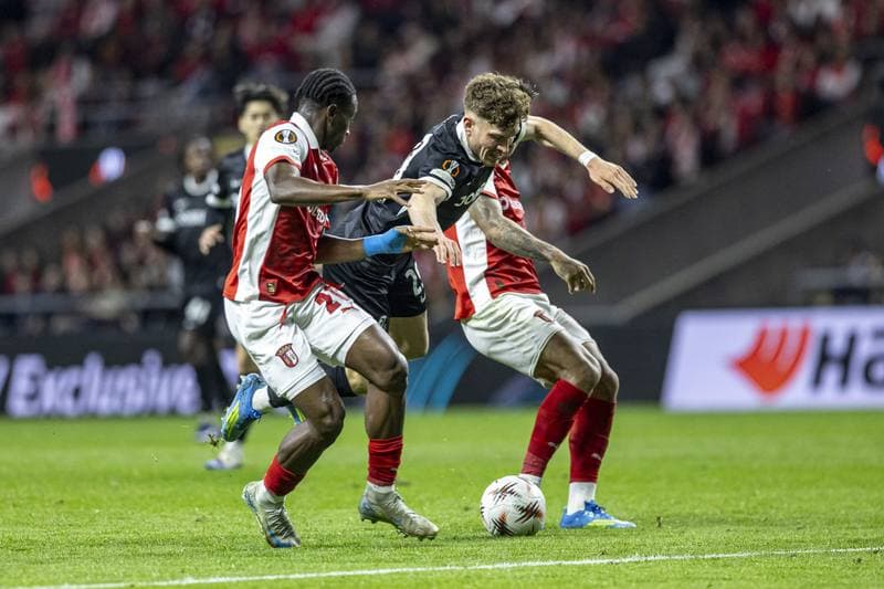 Football. UEFA Europa League. SC Braga - SC Freiburg. 30.04.2026