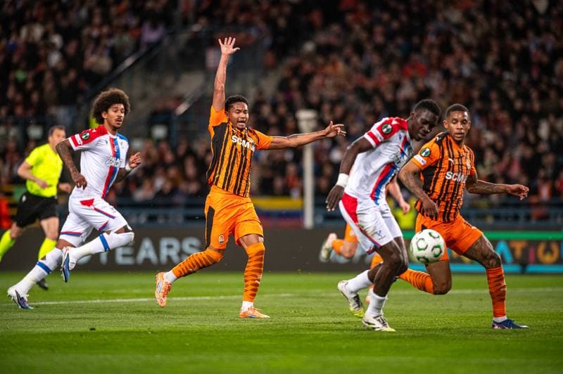Football. UEFA Conference League. Shakhtar Donetsk - Crystal Palace. 30.04.2026