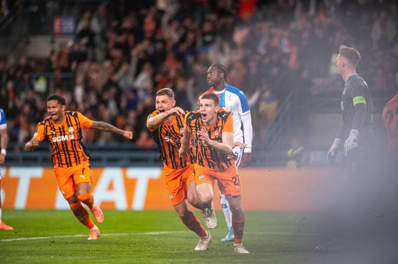 Football. UEFA Conference League. Shakhtar Donetsk - Crystal Palace. 30.04.2026