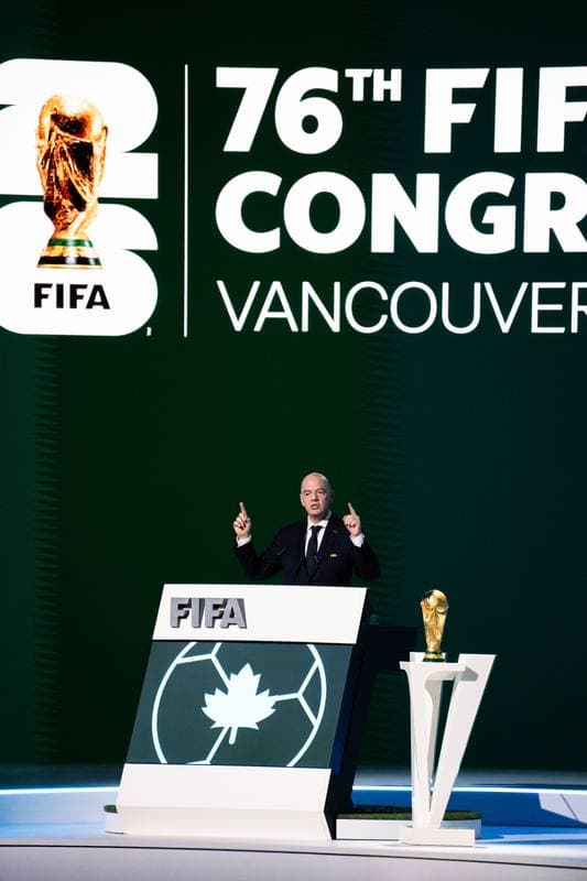 Football. 76th FIFA Congress. 30.04.2026