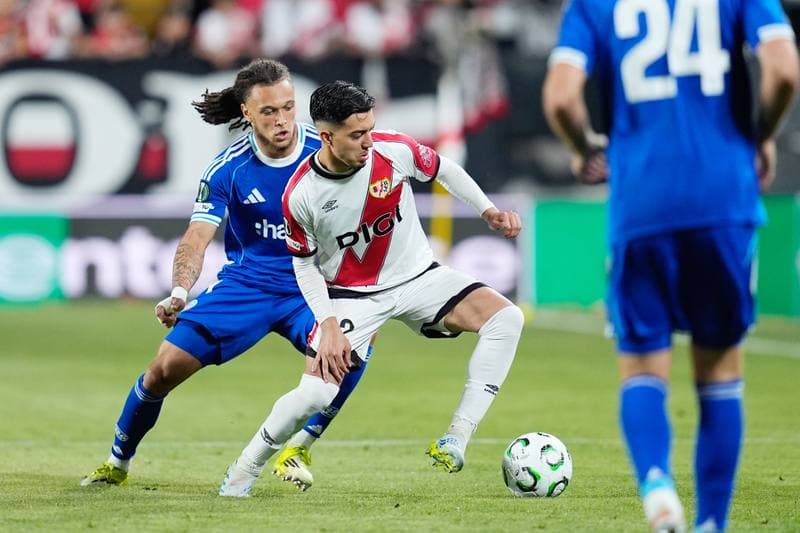 Football. UEFA Conference League. Rayo Vallecano - RC Strasbourg Alsace. 30.04.2026