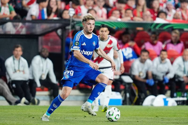 Football. UEFA Conference League. Rayo Vallecano - RC Strasbourg Alsace. 30.04.2026