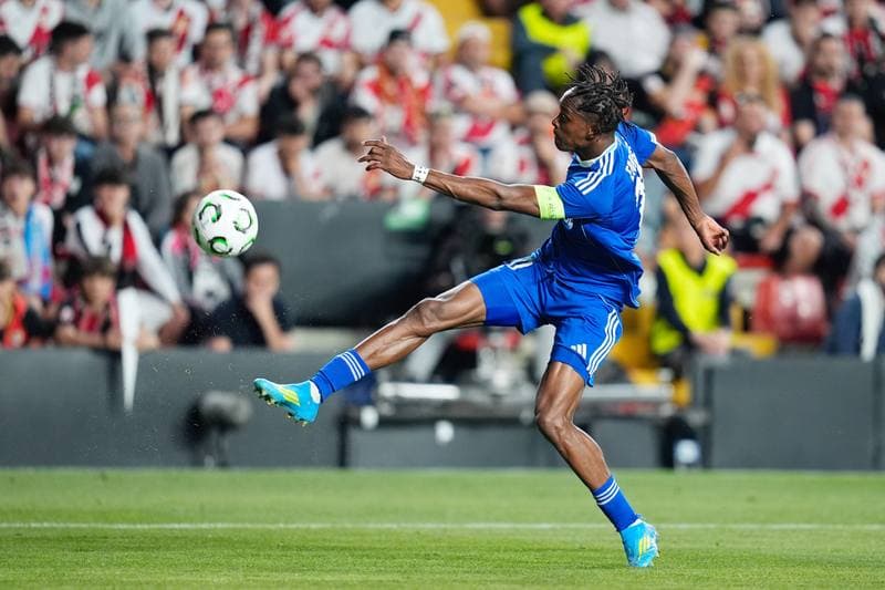 Football. UEFA Conference League. Rayo Vallecano - RC Strasbourg Alsace. 30.04.2026