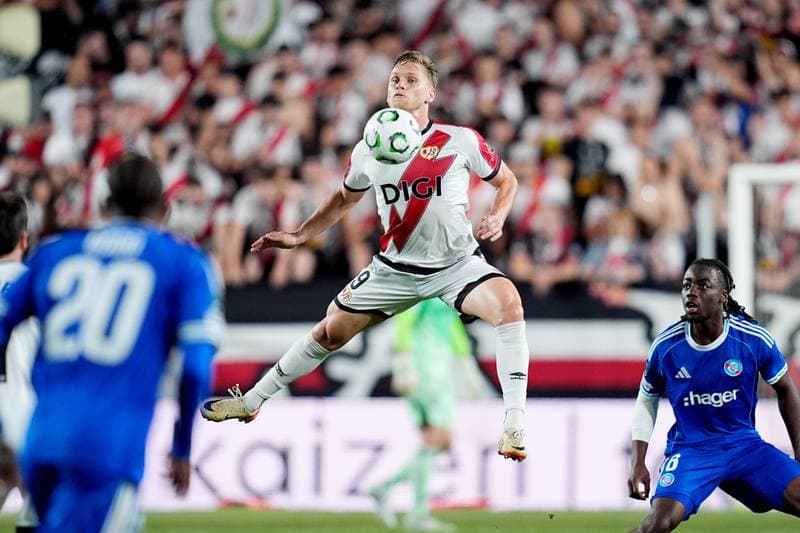 Football. UEFA Conference League. Rayo Vallecano - RC Strasbourg Alsace. 30.04.2026