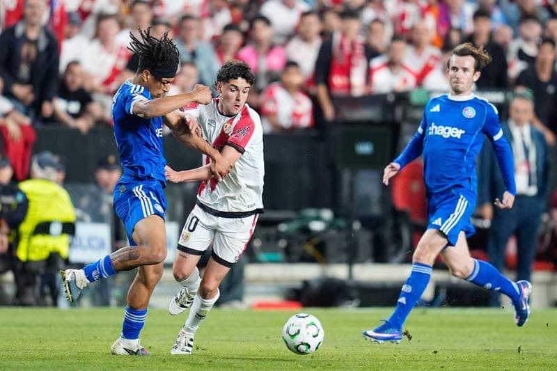 Football. UEFA Conference League. Rayo Vallecano - RC Strasbourg Alsace. 30.04.2026