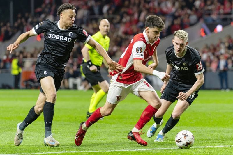 Football. UEFA Europa League. SC Braga - SC Freiburg. 30.04.2026