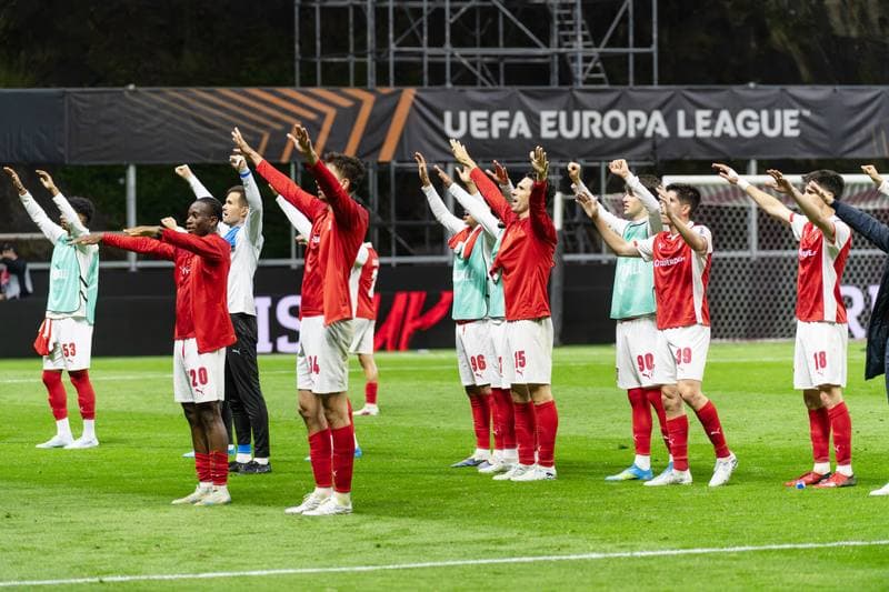 Football. UEFA Europa League. SC Braga - SC Freiburg. 30.04.2026