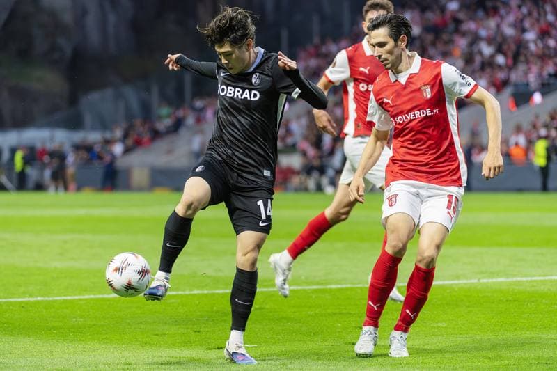 Football. UEFA Europa League. SC Braga - SC Freiburg. 30.04.2026