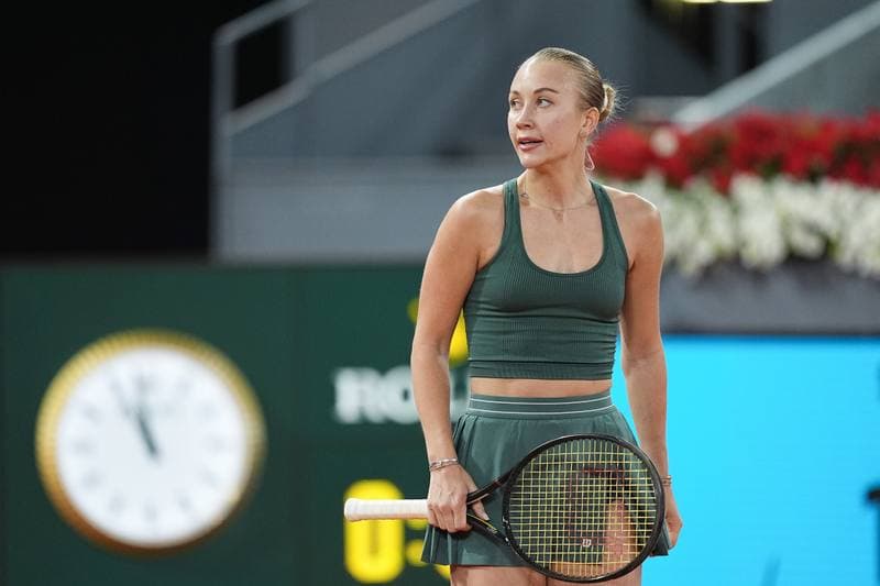 Tennis. Mutua Madrid Open. Marta Kostyuk - Anastasia Potapova. 30.04.2026