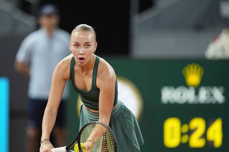 Tennis. Mutua Madrid Open. Marta Kostyuk - Anastasia Potapova. 30.04.2026