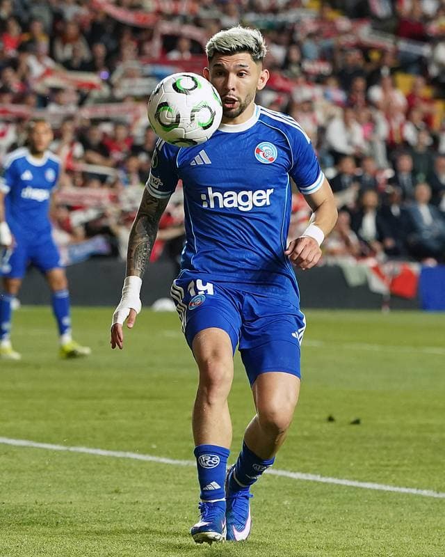 Football. UEFA Conference League. Rayo Vallecano - Strasbourg Alsace. 30.04.2026