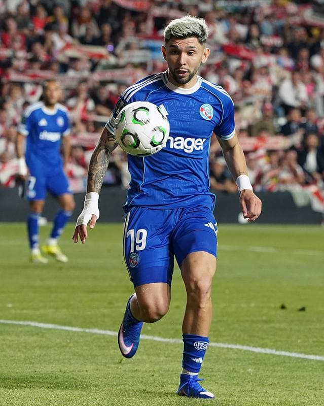 Football. UEFA Conference League. Rayo Vallecano - Strasbourg Alsace. 30.04.2026