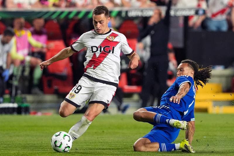 Football. UEFA Conference League. Rayo Vallecano - Strasbourg Alsace. 30.04.2026