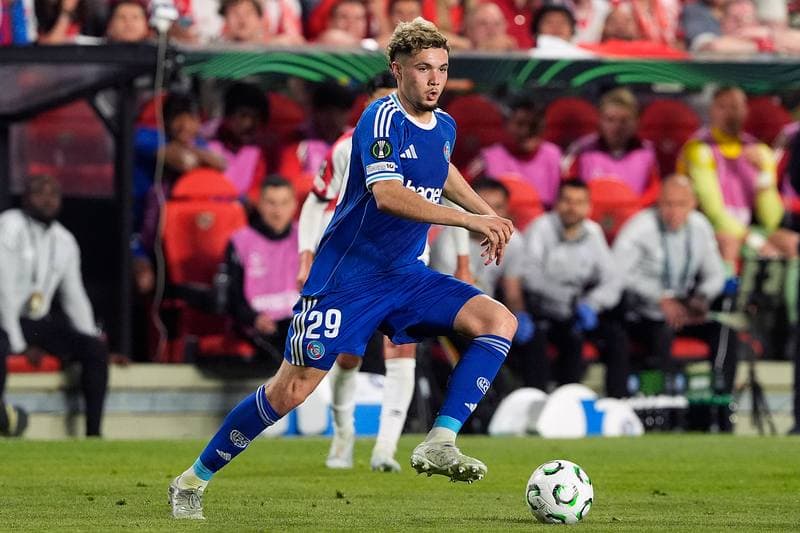 Football. UEFA Conference League. Rayo Vallecano - Strasbourg Alsace. 30.04.2026