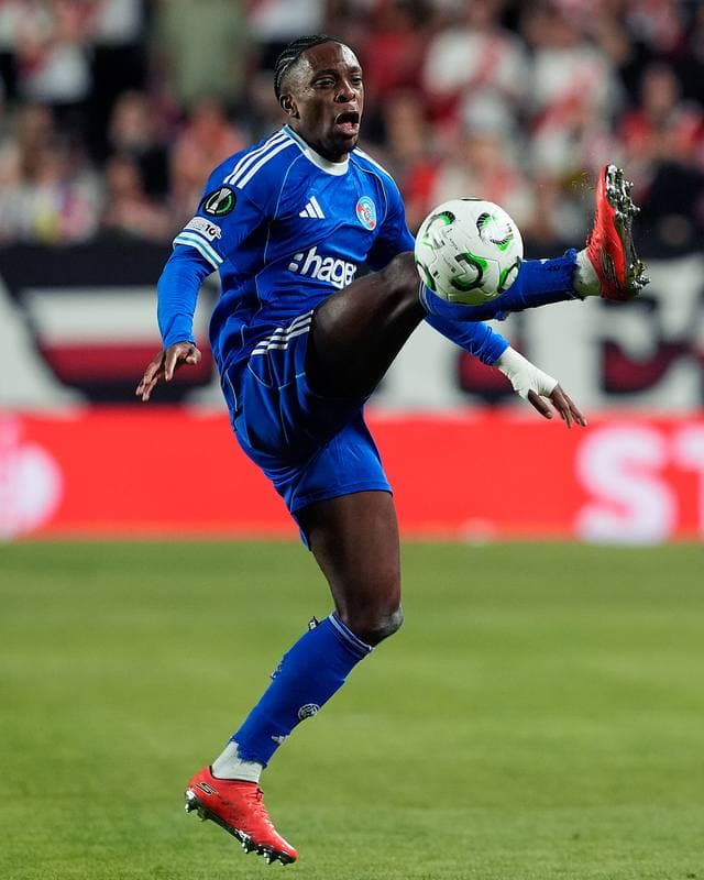 Football. UEFA Conference League. Rayo Vallecano - Strasbourg Alsace. 30.04.2026