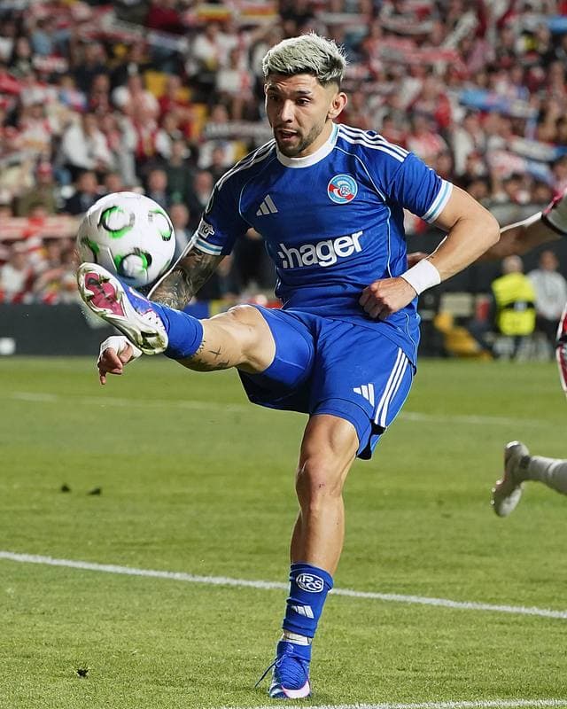 Football. UEFA Conference League. Rayo Vallecano - Strasbourg Alsace. 30.04.2026