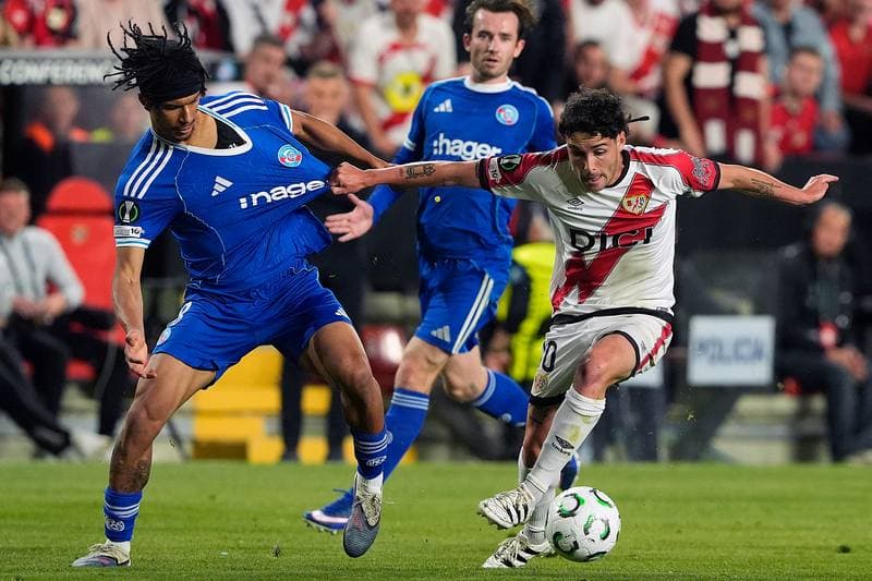 Football. UEFA Conference League. Rayo Vallecano - Strasbourg Alsace. 30.04.2026