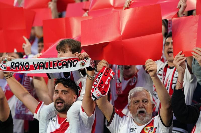 Football. UEFA Conference League. Rayo Vallecano - Strasbourg Alsace. 30.04.2026
