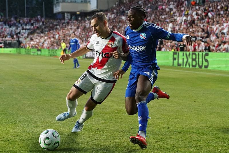 Football. UEFA Conference League. Rayo Vallecano - Strasbourg Alsace. 30.04.2026