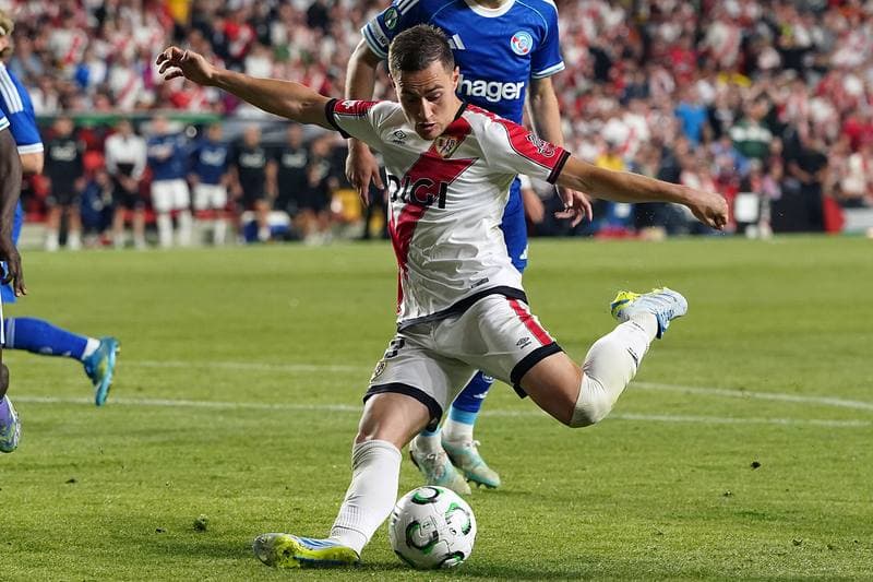 Football. UEFA Conference League. Rayo Vallecano - Strasbourg Alsace. 30.04.2026
