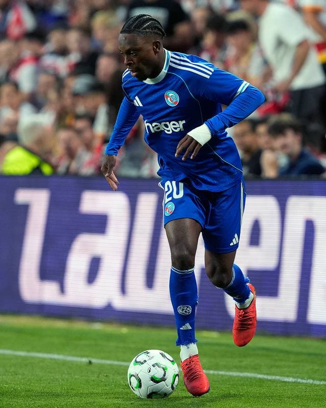 Football. UEFA Conference League. Rayo Vallecano - Strasbourg Alsace. 30.04.2026