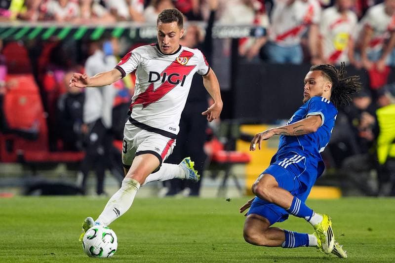Football. UEFA Conference League. Rayo Vallecano - Strasbourg Alsace. 30.04.2026