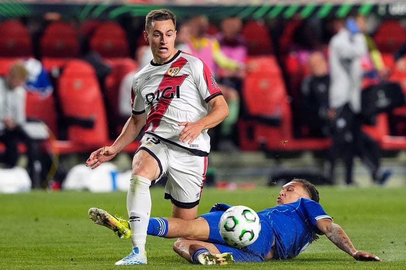 Football. UEFA Conference League. Rayo Vallecano - Strasbourg Alsace. 30.04.2026