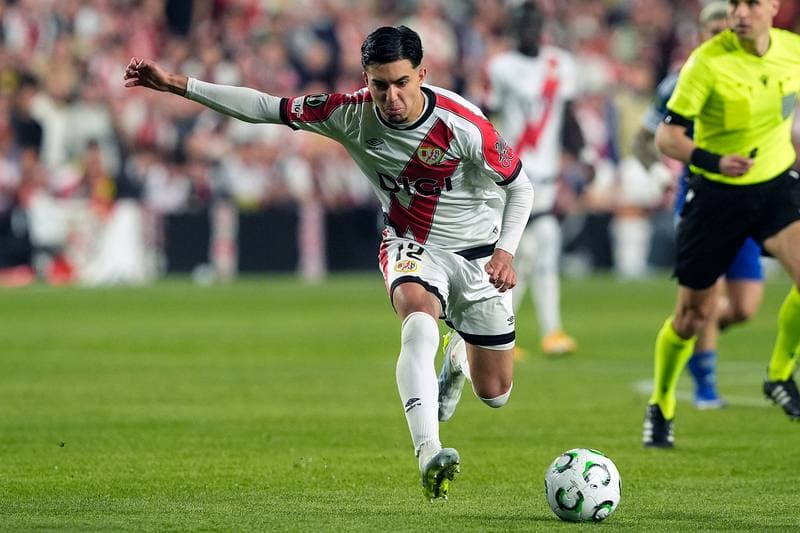 Football. UEFA Conference League. Rayo Vallecano - Strasbourg Alsace. 30.04.2026