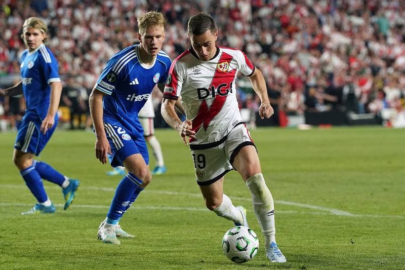 Football. UEFA Conference League. Rayo Vallecano - Strasbourg Alsace. 30.04.2026
