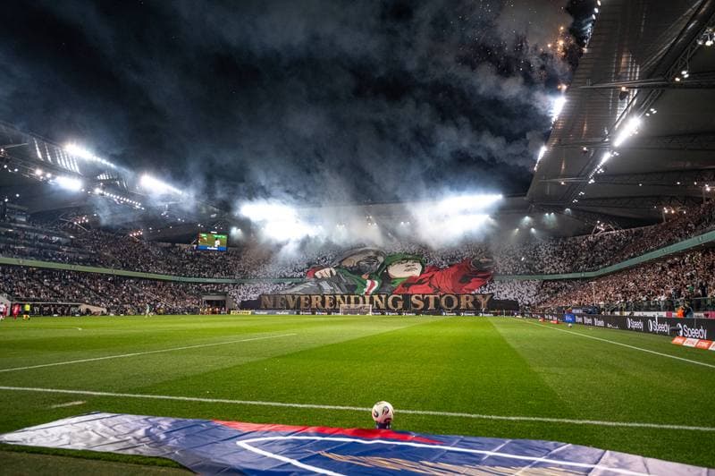 Football. PKO BP Ekstraklasa. Legia Warsaw - Widzew Lodz. 01.05.2026