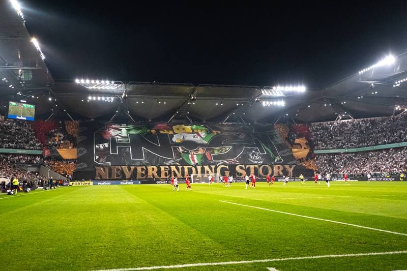 Football. PKO BP Ekstraklasa. Legia Warsaw - Widzew Lodz. 01.05.2026