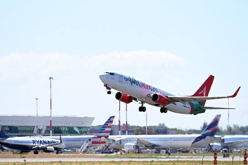 Day at Rome Fiumicino Airport. 01.05.2026