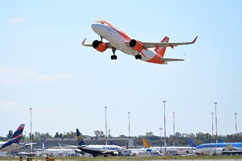 Day at Rome Fiumicino Airport. 01.05.2026