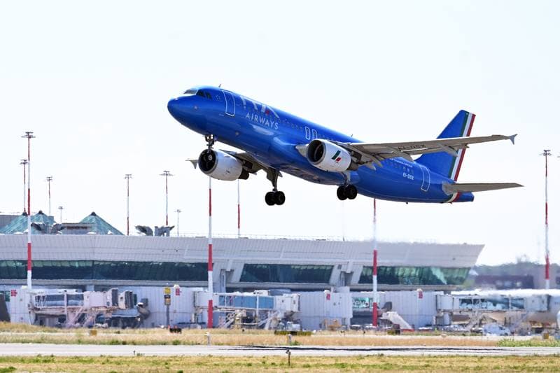 Day at Rome Fiumicino Airport. 01.05.2026