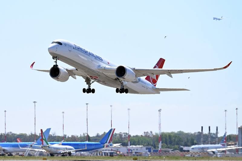 Day at Rome Fiumicino Airport. 01.05.2026