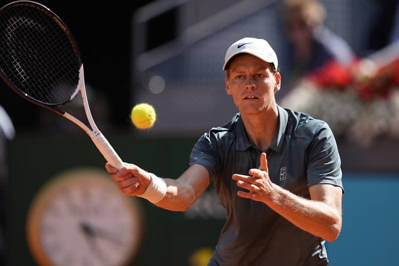 Tennis. Mutua Madrid Open. Arthur Fils - Jannik Sinner. 01.05.2026