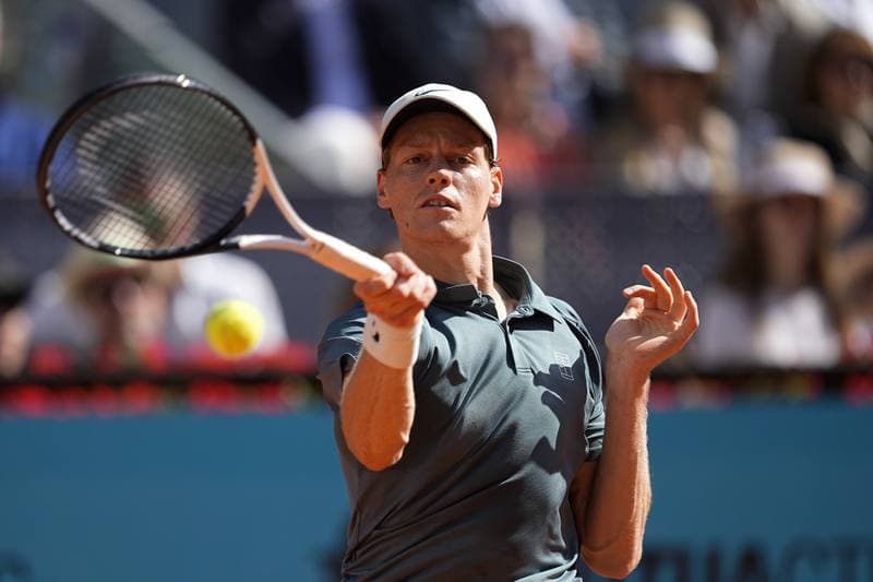 Tennis. Mutua Madrid Open. Arthur Fils - Jannik Sinner. 01.05.2026