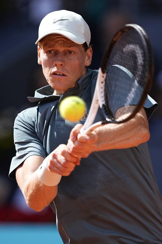 Tennis. Mutua Madrid Open. Arthur Fils - Jannik Sinner. 01.05.2026