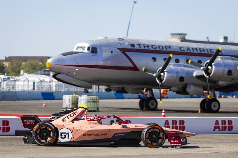 Motorsport. Formula E. Berlin ePrix. 02.05.2026