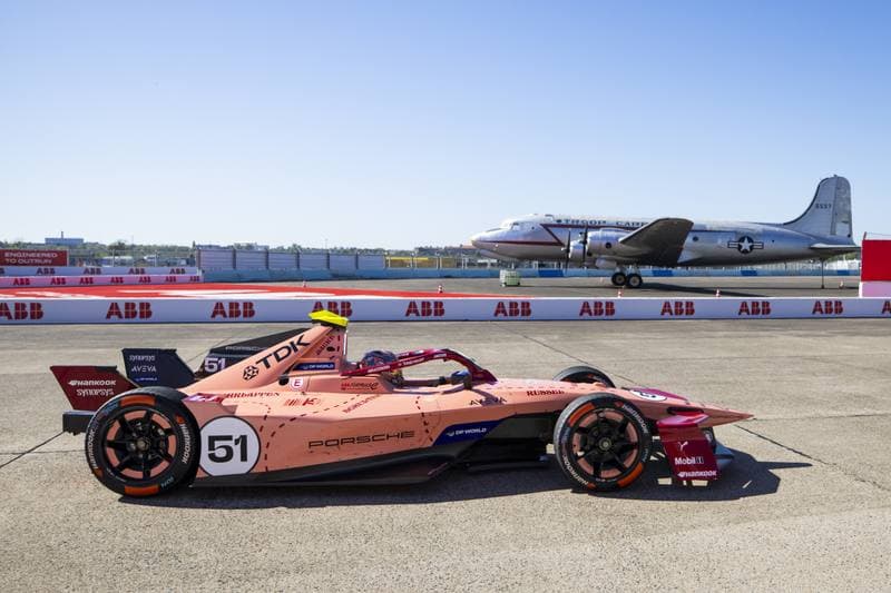 Motorsport. Formula E. Berlin ePrix. 02.05.2026
