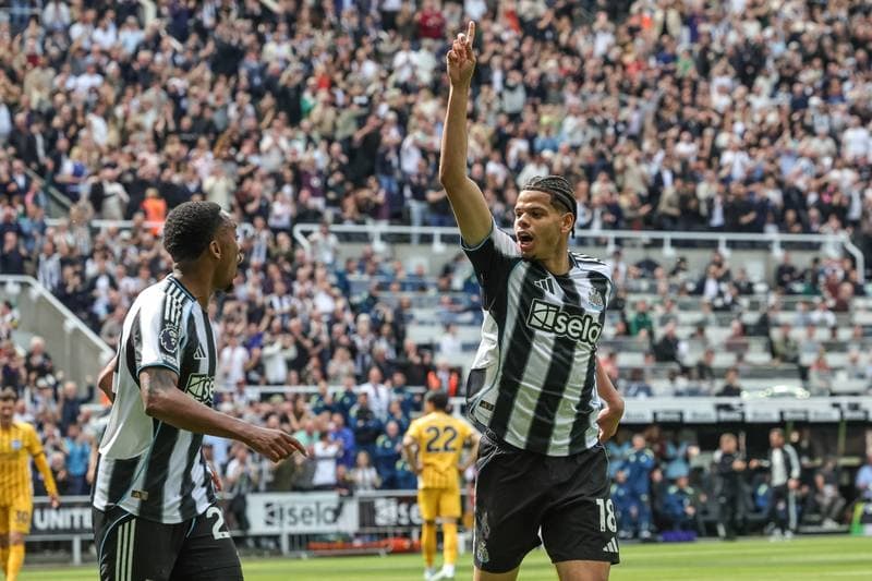 Football. Premier League. Newcastle United - Brighton & Hove Albion. 02.05.2026
