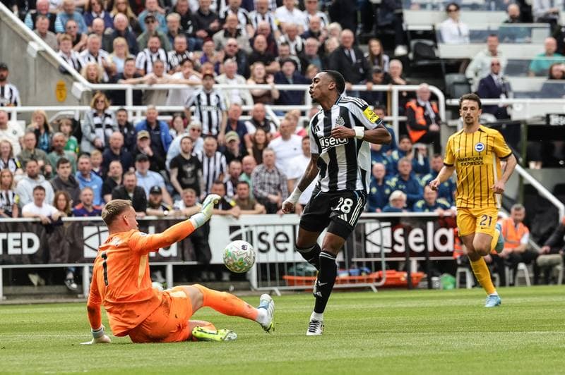 Football. Premier League. Newcastle United - Brighton & Hove Albion. 02.05.2026