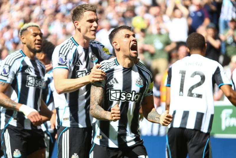 Football. Premier League. Newcastle United - Brighton & Hove Albion. 02.05.2026