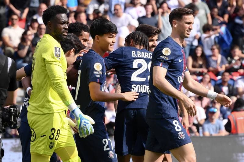 Football. Ligue 1. Paris Saint-Germain - FC Lorient. 02.05.2026