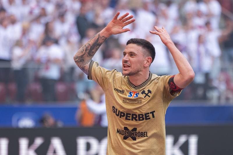 Football. STS Puchar Polski. Gornik Zabrze - Rakow Czestochowa. 02.05.2026
