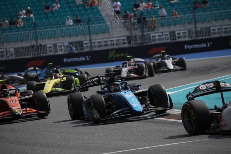 Motorsport. FIA Formula 2 Championship. Round 2. 01.05.2026