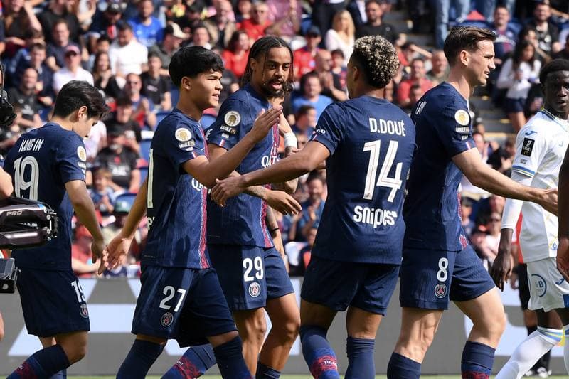 Football. Ligue 1. Paris Saint-Germain - FC Lorient. 02.05.2026